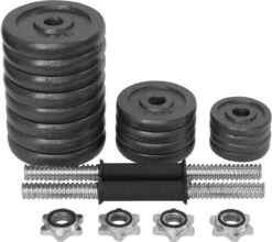 Verstelbare Dumbbell Set 30 Kg Met Koffer - Gietijzeren Gewichten - 2x 15 Kg 14 Verstelbare Dumbbell Set 30 Kg Met Koffer - Gietijzeren Gewichten - 2x 15 Kg -Fit Gear Verkoop 1200x1067 5