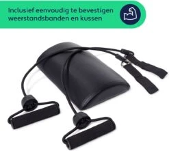 Vita5 Halterbank – Fitnessbank – Verstelbaar Met Rugleuning – Voor Gewichten – Incl. Weerstandsbanden En Beenhouder – Inklapbaar -Fit Gear Verkoop 1200x1076