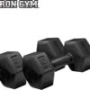 Iron Gym Dumbbell Set 2x 6 Kg Grote Robuuste Dumbbells Gietijzer - Fitness Accessoire -Fit Gear Verkoop 1200x1084 2