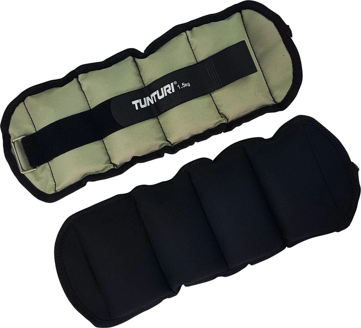 Tunturi Enkelgewichten En Polsgewichten - Gewichten - 2 X 1,5kg - Grijs 6 Tunturi Enkelgewichten En Polsgewichten - Gewichten - 2 X 1,5kg - Grijs - Afbeelding 4