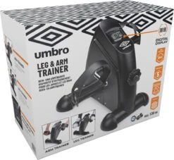 Umbro Stoelfiets - Met Computer - Hometrainer - Bureaufiets - Fietstrainer - Stoelfiets Met Handvaten - Zwart -Fit Gear Verkoop 1200x1101