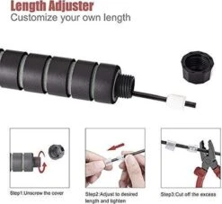 Merkloos Professioneel Verstelbaar Springtouw Blauw - Fitness - Workout - Boksen - Sport - Krachttraining - Yoga - Crossfit - Volwassenen -Fit Gear Verkoop 1200x1102 6