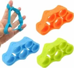 Vingertrainer Set - 3 Delige Set - Krachttrainer - Polstrainer - Handtrainer - Griptrainer - RSI - Finger Expander - Finger Exercise -Fit Gear Verkoop 1200x1108 8