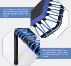 FOXSPORT Hoogwaardige Fitness Trampoline Met Handvat - Opvouwbare Trampoline - Volwassene Of Kindertrampoline Tot 120 Kg - Inclusief Handgrip - Sport Trampoline -Fit Gear Verkoop 1200x1110