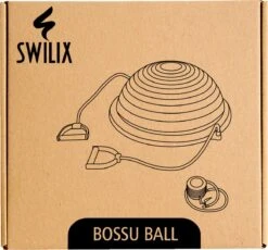 SWILIX ® Balanstrainer - Balance Board Met Weerstandsbanden - Balansbord Blauw -Fit Gear Verkoop 1200x1118 4