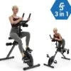 CAPITAL SPORTS Azura Fusion Fiets Hometrainer 3in1 Cardio-/standing Bike AB Trainer , Magnetische Weerstand , Belastbaarheid: Max. 100 Kg 1 CAPITAL SPORTS Azura Fusion Fiets Hometrainer 3in1 Cardio-/standing Bike AB Trainer , Magnetische Weerstand , Belastbaarheid: Max. 100 Kg -Fit Gear Verkoop 1200x1134 1