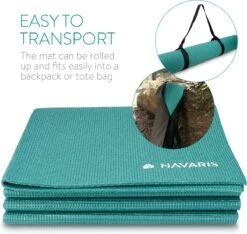 Navaris Opvouwbare Yogamat Voor Op Reis - 4 Mm Dikke Sportmat - Antislip Fitnessmat Voor Yoga, Pilates En Fitness - Geschikt Voor Binnen En Buiten -Fit Gear Verkoop 1200x1138 11