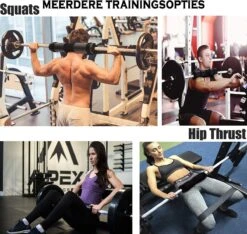 MJ Sports Premium Barbell Pad - Nekbeschermer - Barpad - Nekkussen - Squats - Hip Thrusts - Fitness - Zwart -Fit Gear Verkoop 1200x1138 5