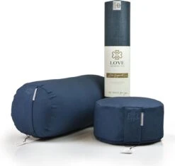 Extra Dikke Yogamat | Donkerblauw | Sticky - 6 Mm | Love Generation -Fit Gear Verkoop 1200x1141 7