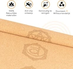 Yoga Mat Sportmat Fitnessmat Antislip Duurzaam Kurk Met Yoga Lessen -Fit Gear Verkoop 1200x1143 6