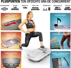 Sportstech Germany VP300 Trilplaat - 2x1000 Watt - Bluetooth -Fit Gear Verkoop 1200x1151 6