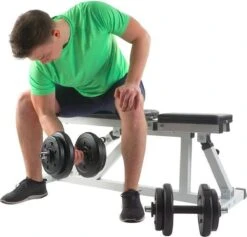 ScSPORTS® Gewichten Set 30 Kg - Kunststof - 4 X 5 Kg En 4 X 2,5 Kg Halterschijf - 30 Mm -Fit Gear Verkoop 1200x1152 8