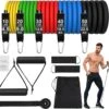 Extra Versterking Tot 68KG-Weerstandsbandenset-Weerstandsbanden Fitness 11- Delig-gewicht Tot 68KG-Resistance Bands -van Natuurlijk Latex-met Grote Handgreep-fitnessbanden-5 Verschillende Sterktes-fitnessapparaten- Sport Krachttraining -Fit Gear Verkoop 1200x1154 4