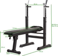 Tunturi WB20 Halterbank - Fitnessbank - Trainingsbank - Utility Bench - Opklapbaar - Bankdrukbank - Kleur: Zwart 22 Tunturi WB20 Halterbank - Fitnessbank - Trainingsbank - Utility Bench - Opklapbaar - Bankdrukbank - Kleur: Zwart -Fit Gear Verkoop 1200x1158 1