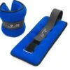 #DoYourFitness® - Neopreen Enkel- & Polsgewichten »Mevia« - 0,5 Kg Tot 3 Kg - Robuuste Klittenbandsluiting - Ankle / Wrist Weights - 3kg / Blauw & Zwart