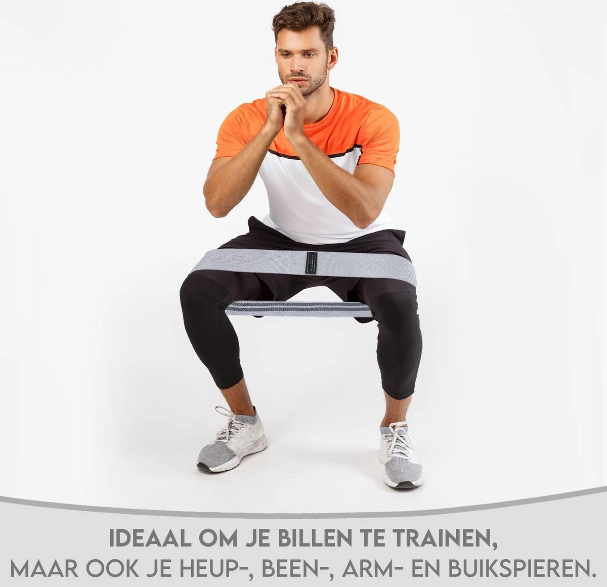 Set Van 3 Weerstandsbanden Resistance Band Fitness Elastiek - Bootybands - Full Body Workout 7 Set Van 3 Weerstandsbanden Resistance Band Fitness Elastiek - Bootybands - Full Body Workout - Afbeelding 5