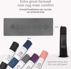 Yoga Mat Sportmat Fitnessmat Antislip Duurzaam Met Yoga Lessen - Grijs -Fit Gear Verkoop 1200x1167 7