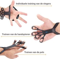 Bynatic Handtrainer Set - Grip Trainer Voor Fitness - Verstelbare Handknijper - Knijphalter Gripper - Onderarm Trainer Set - Handgripper Voor Pols & Vinger - Grip Strength Trainer Verstelbaar - Geschikt Voor Man & Vrouw -Fit Gear Verkoop 1200x1179 11