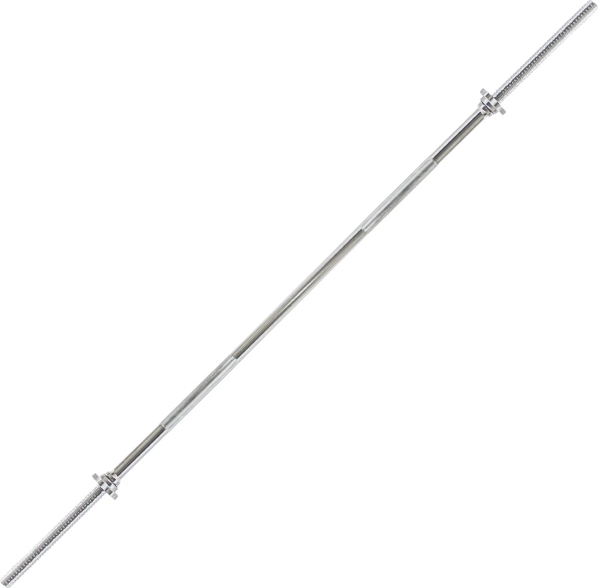 Halterstang - VirtuFit Barbell Stang - Schroefsluiting - 120 Cm - 30 Mm 3 Halterstang - VirtuFit Barbell Stang - Schroefsluiting - 120 Cm - 30 Mm