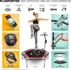 Sportstech Germany - HTX100 Smart Fitness-trampoline Met App 18 Sportstech Germany - HTX100 Smart Fitness-trampoline Met App -Fit Gear Verkoop 1200x1181