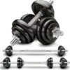 Dumbell Set - Gewichten - Gietijzeren 2-in-1 Verstelbare Halterset 20 Kg -Fit Gear Verkoop 1200x1181 4