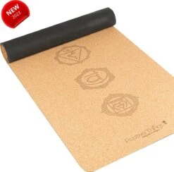 Yoga Mat Sportmat Fitnessmat Antislip Duurzaam Kurk Met Yoga Lessen