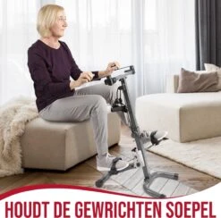 3-in-1 Hometrainer Fietstrainer Fitness Stoelfiets Armtrainer Pedaaltrainer - Voor Senioren Of Revalidatie 15 3-in-1 Hometrainer Fietstrainer Fitness Stoelfiets Armtrainer Pedaaltrainer - Voor Senioren Of Revalidatie -Fit Gear Verkoop 1200x1185 4