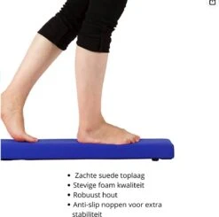 Opvouwbare Turnbalk - 2,2 M - Blauw - Evenwichtsbalk -Fit Gear Verkoop 1200x1189 5