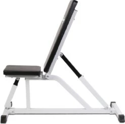 Physionics - Verstelbare Halterbank - Buiktrainer - Fitnessbank - Antislip - Staal - Trainingsapparaat 23 Physionics - Verstelbare Halterbank - Buiktrainer - Fitnessbank - Antislip - Staal - Trainingsapparaat -Fit Gear Verkoop 1200x1191 3