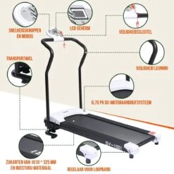 Loopband Inklapbaar Fitness Elektrisch 10 Km/h - Loopbanden Treadmill -Fit Gear Verkoop 1200x1194 3