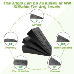 U Fit One 3 Stuks Slant Board - Squat Block - Stretch Board - Incline Board - Balance Board - Squat Wedge -Fit Gear Verkoop 1200x1194 8