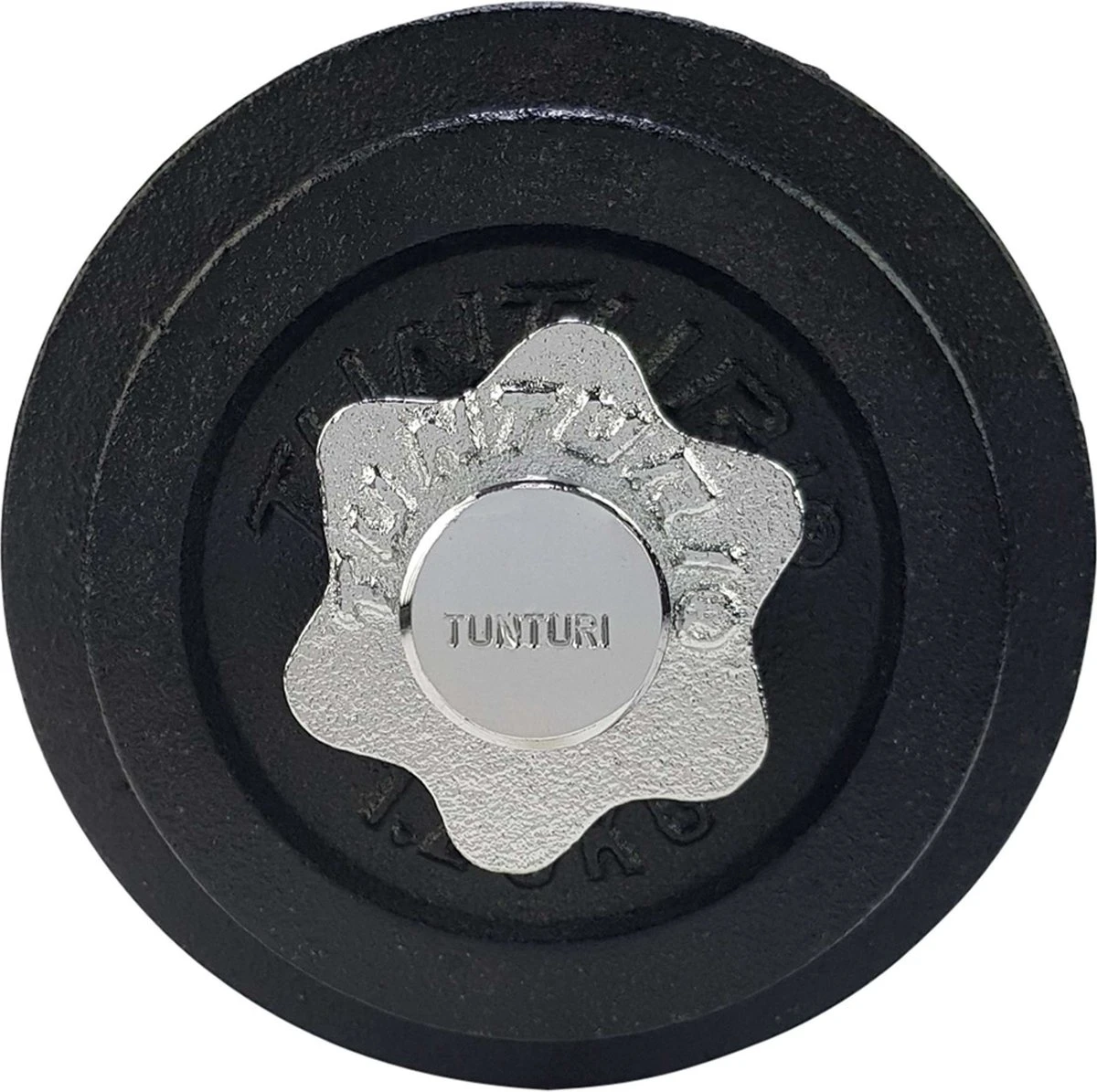 Tunturi Gewichten Gietijzer Totaal 10kg - Halterset Met Schroefsluiting - Dumbbell Set - 1 Halterstang - 30mm - Incl. Gratis Fitness App 11 Tunturi Gewichten Gietijzer Totaal 10kg - Halterset Met Schroefsluiting - Dumbbell Set - 1 Halterstang - 30mm - Incl. Gratis Fitness App - Afbeelding 9