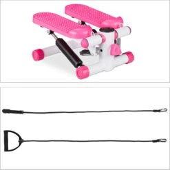 Relaxdays Swing Stepper - 2 Weerstandsbanden - Fitness Stepper - Display - Diverse Kleuren - Roze 20 Relaxdays Swing Stepper - 2 Weerstandsbanden - Fitness Stepper - Display - Diverse Kleuren - Roze -Fit Gear Verkoop 1200x1198 12