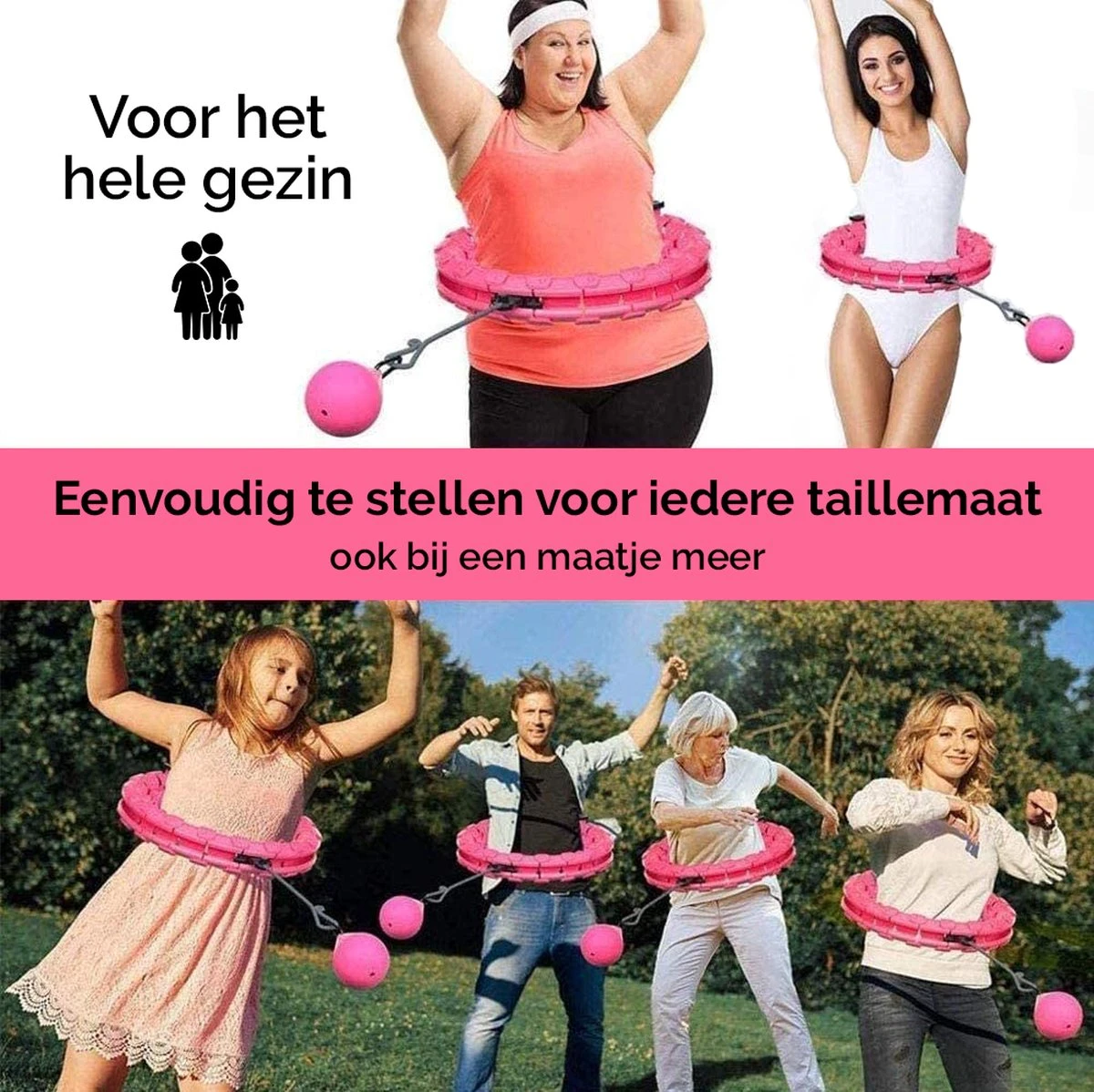 Zoluko Hoelahoep - Incl. E-Book - Hula Hoop - Hoepel - Hoelahoep Fitness - Hula Hoop Fitness - Fitness Hoepel - Weighted Hula Hoop - Weight Hoop - Hoelahoep Met Gewicht - Hoelahoep Volwassenen - Hoepel Fitness - Body Hoop - 1.7 KG - Roze 6 Zoluko Hoelahoep - Incl. E-Book - Hula Hoop - Hoepel - Hoelahoep Fitness - Hula Hoop Fitness - Fitness Hoepel - Weighted Hula Hoop - Weight Hoop - Hoelahoep Met Gewicht - Hoelahoep Volwassenen - Hoepel Fitness - Body Hoop - 1.7 KG - Roze - Afbeelding 4
