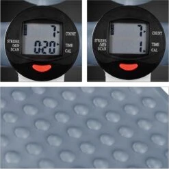 Relaxdays Swing Stepper - 2 Weerstandsbanden - Fitness Stepper - Display - Diverse Kleuren - Grijs -Fit Gear Verkoop 1200x1198 8