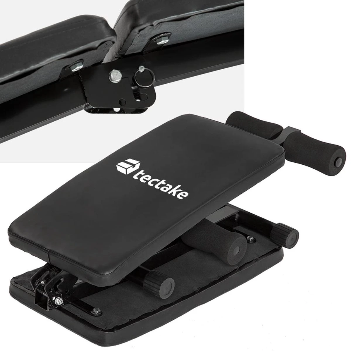 Buiktrainer Sit Up Bench Buikspierbank Fitness Bank 401080 6 Buiktrainer Sit Up Bench Buikspierbank Fitness Bank 401080 - Afbeelding 4