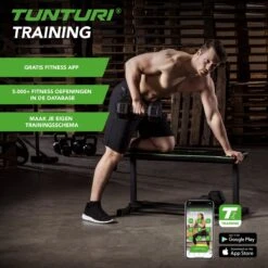 Tunturi FB20 Vlakke Halterbank - Flat Bench - Fitnessbank - Trainingsbank -Fit Gear Verkoop 1200x1200 1044