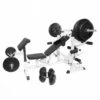 Gorilla Sports Universele Halterbank + 100 Kg Halterset - Kunststof - Halterstang Met Gewichten -Fit Gear Verkoop 1200x1200 1054