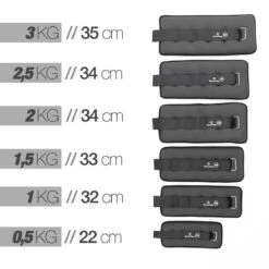 #DoYourFitness® - Neopreen Enkel- & Polsgewichten »Mevia« - 0,5 Kg Tot 3 Kg - Robuuste Klittenbandsluiting - Ankle / Wrist Weights - 3kg / Blauw & Zwart 9 #DoYourFitness® - Neopreen Enkel- & Polsgewichten »Mevia« - 0,5 Kg Tot 3 Kg - Robuuste Klittenbandsluiting - Ankle / Wrist Weights - 3kg / Blauw & Zwart -Fit Gear Verkoop 1200x1200 1115