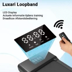 Luxari - Elektrische Loopband - Afstandsbediening - 2 HP Motor - LED Display - Treadmill - Hometrainer - Thuis Trainen -Fit Gear Verkoop 1200x1200 116