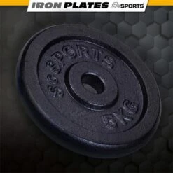 ScSPORTS® 20 Kg Halterschijven Set - Gietijzer - 30 Mm - 4x5 Kg - Gewichten -Fit Gear Verkoop 1200x1200 1168