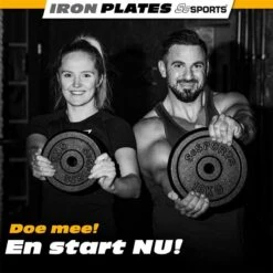 ScSPORTS® 20 Kg Halterschijven Set - Gietijzer - 30 Mm - 4x5 Kg - Gewichten -Fit Gear Verkoop 1200x1200 1170