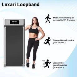 Luxari - Elektrische Loopband - Afstandsbediening - 2 HP Motor - LED Display - Treadmill - Hometrainer - Thuis Trainen -Fit Gear Verkoop 1200x1200 119