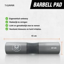 Tigrar - Ankle Strap - Barbell Pad - 2 X Fitness Enkelband 1 X Nekbeschermer Voor Halterstang - Compleet Bundelpakket -Fit Gear Verkoop 1200x1200 1217