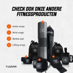Tigrar - Ankle Strap - Barbell Pad - 2 X Fitness Enkelband 1 X Nekbeschermer Voor Halterstang - Compleet Bundelpakket -Fit Gear Verkoop 1200x1200 1223