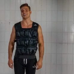 Matchu Sports - Verstelbaar Gewichtsvest - Gewichtsvest 20kg - Weight Vest - Hardlopen - Cardio - Zwart -Fit Gear Verkoop 1200x1200 1257
