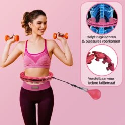 Zoluko Hoelahoep - Incl. E-Book - Hula Hoop - Hoepel - Hoelahoep Fitness - Hula Hoop Fitness - Fitness Hoepel - Weighted Hula Hoop - Weight Hoop - Hoelahoep Met Gewicht - Hoelahoep Volwassenen - Hoepel Fitness - Body Hoop - 1.7 KG - Roze 27 Zoluko Hoelahoep - Incl. E-Book - Hula Hoop - Hoepel - Hoelahoep Fitness - Hula Hoop Fitness - Fitness Hoepel - Weighted Hula Hoop - Weight Hoop - Hoelahoep Met Gewicht - Hoelahoep Volwassenen - Hoepel Fitness - Body Hoop - 1.7 KG - Roze -Fit Gear Verkoop 1200x1200 1290