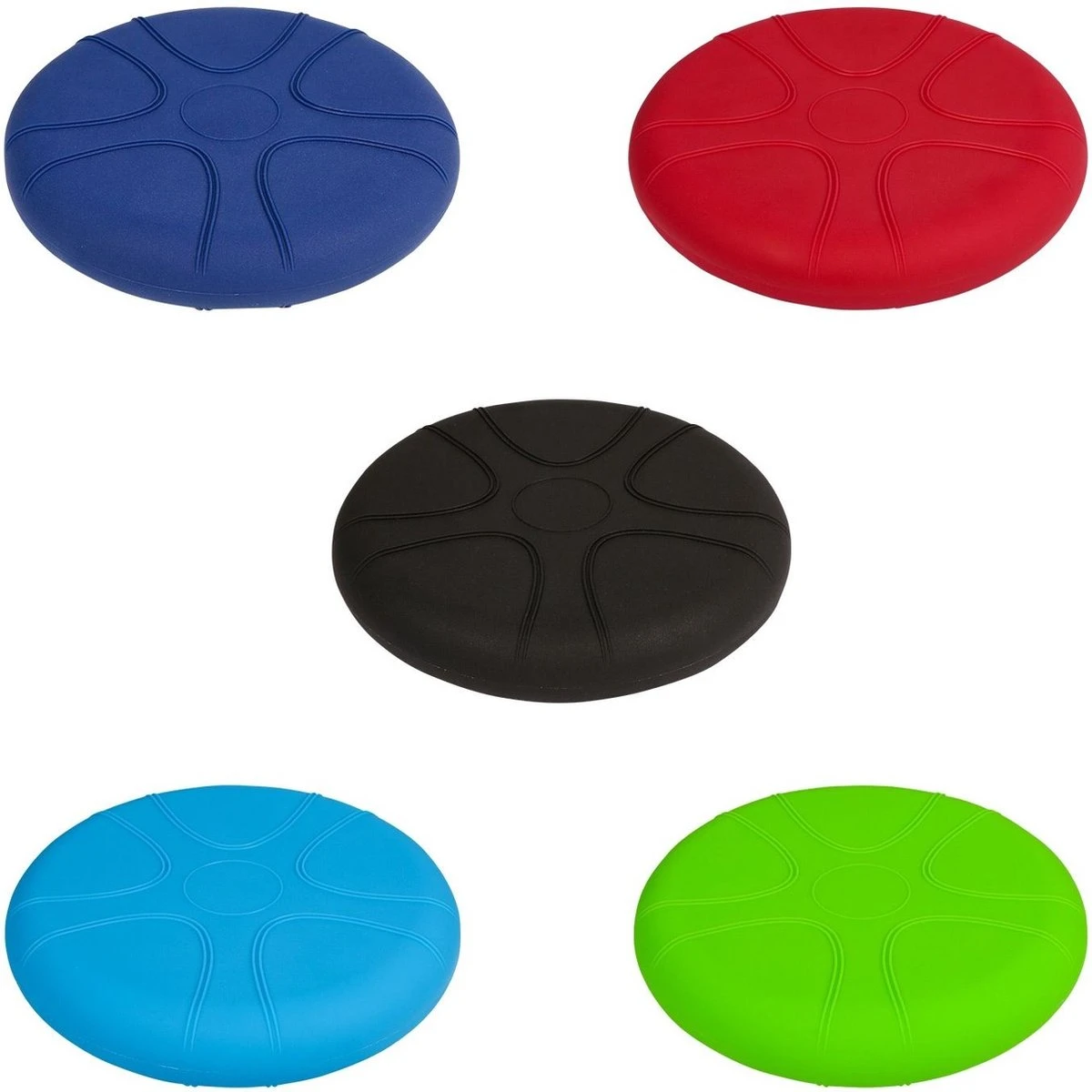 Wiebelkussen - Balanskussen | Volwassenen En Kinderen | Blauw Ø 36cm 4 Wiebelkussen - Balanskussen | Volwassenen En Kinderen | Blauw Ø 36cm - Afbeelding 2