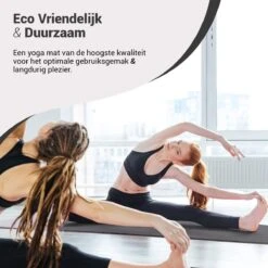 Yoga Mat Sportmat Fitnessmat Antislip Duurzaam Met Yoga Lessen - Zwart -Fit Gear Verkoop 1200x1200 1354
