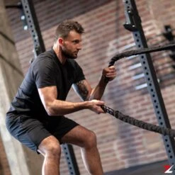 ZEUZ® Premium 9 Meter Battle Rope Inclusief Nylon Sleeve & Bevestigingsmateriaal – Training Touw – Fitness & Crossfit – Thuis Trainen -Fit Gear Verkoop 1200x1200 1366